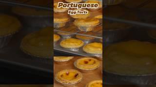 Portuguese Egg Tarts #aloi #asmr #dessert