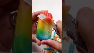 This Rainbow Soap Carving is Pure Satisfaction 