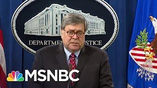 Barr Blames 'Far-Left Extremist Groups' For Violence Amid George Floyd Protests | MSNBC