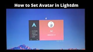 How to Set Avatar in Lightdm #linux #saichaitanya