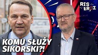 "JESTEM BARDZO PODEJRZLIWY!" Ziemkiewicz wprost o Sikorskim