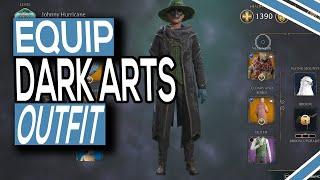 How To Equip The Dark Arts Cosmetic Set In Hogwarts Legacy