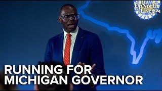 Lt. Gov. Gilchrist announces bid to become Michigan's first Black governor