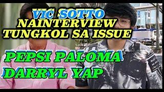 VIC SOTTO NAGSALITA NA TUNGKOL SA PALABAS NA BINANGIT ANG PANGALAN NIYA DARRYL SANGKOT BA?