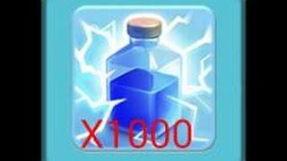 Атака 1000 зельями молнии Clash Of Clans.