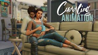 Cuddling animation | The Sims 4