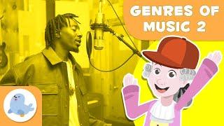 Genres of Music  Rap, Blues, Gospel, Disco y Country  Episode 2