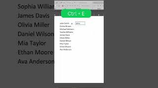 Excel Magic: Split Names in Seconds!  #chanzify #exceltips #exceltutorial #exceltricks #excel