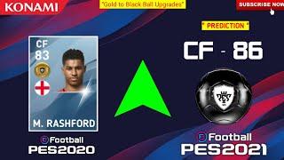 ALL GOLD TO BLACK UPGRADES IN PES 2021 [PREDICTION ] || ALL 15 UPGRADES ™ ••  GAME OVER YT®