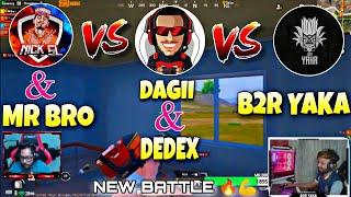 MR BRO & NICK SL VS DAGII & DEDEX VS B2R YAKA ||  ERANGEL MAP SAME LOBBY || PUBG MOBILE SRI LANKA1