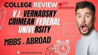 V I  Vernadsky Crimean Federal University | Budget | NEET | NMC|WAR #mbbs #mbbsabroad