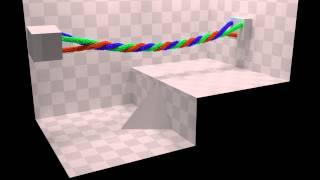 Blender Molecular script: Rope