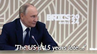 Russia's Putin on US-China ties and de-dollarization ahead of hosting Xi and heads of BRICS in Kazan