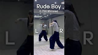 Rude Boy Challenge Mirrored SpeedX0.75  #rudeboy #rudeboychallenge #dancechallenge #dancechallenge