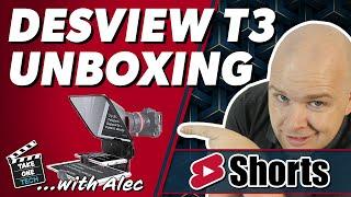 Desview T3 Teleprompter Unboxing - Ideal for zoom & Teleprompting