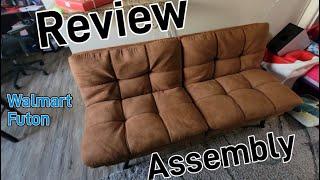 Mainstay Futon Sofa. Unboxing - Assembly - Reviews