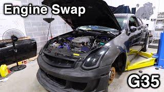 G35 Engine Swap [ VQ35DE RevUp ]