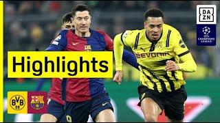 Borussia Dortmund - FC Barcelona | UEFA Champions League | DAZN Highlights