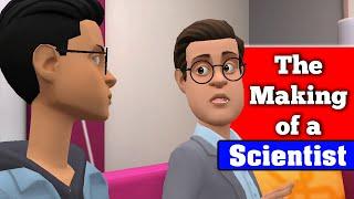 The Making of a Scientist Class 10 Animation in English | animated video