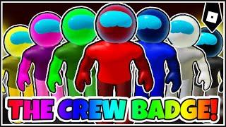 How to get "THE CREW" BADGE + AMONG US CREWMATE MORPHS/SKINS in PIGGY RP CUSTOMS! - ROBLOX