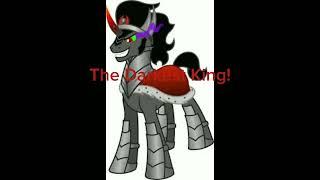 #nightmarebeforechristmas#mlp#kingsombra