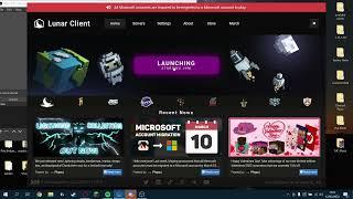 How To Fix *LUNAR CLIENT* NOT LAUNCHING. (Failed To Load Launcher) 2022 FIX****