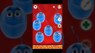 Talking Bacteria John, John & John - (iOS Game) - Full Gameplay