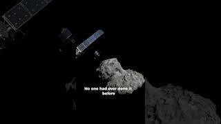 Landing on a Comet