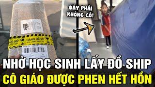 Nhờ học sinh nhận hộ ĐỒ SHIP, cô giáo bất ngờ 'HẾT HỒN' với món hàng cả lớp KHIÊNG LÊN | TÁM TV