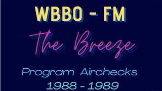 WBBO FM "The Breeze" Program Airchecks 1988-89