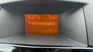 How to change Vauxhall Astra h Twintop side light parking light