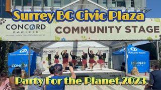 Surrey BC Canada Civic Plaza 2023