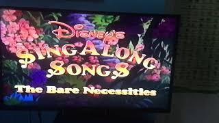 Closing to Disney's Sing Along Songs  The Bare Necessities 1994 VHS.