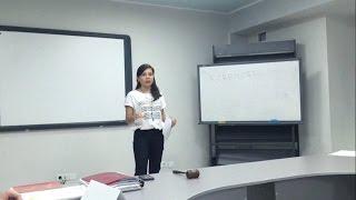 Toastmasters club. Project #8. Get comfortable with visual aids. Enjoy the process. Almaty.