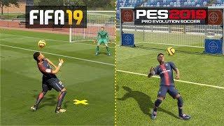 FIFA 19 vs PES 19 : SKILLS COMPARISON