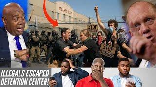 ANTI-ICE RIOTERS TAKEOVER Delaney Hall Detention Center AFTER ILLEGAL MIGRANTS ESCAPED!