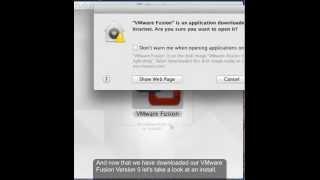 New - VMware Fusion 5 Install - Run Windows on Mac