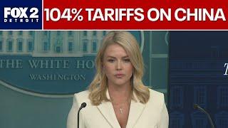 Trump tariffs: White House announces 104% tariffs on China