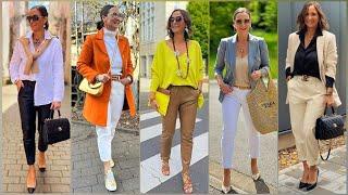 Shein Vintage Clothing For Women Over 50 | Business Winter Outfits Style 2024 | Best Outfits