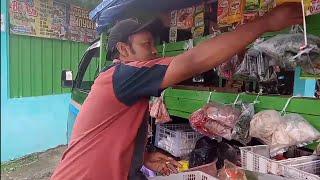 review jualan sayur keliling pakai mobil pick up || untung bersih enam ratus ribu per hari