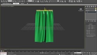 How to create a curtain || 3Ds Max || For Beginners || Softorials