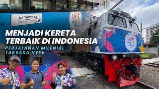 LAYANAN BERKELAS DARI KERETA MILLENIAL TAKSAKA HYPE TRIP‼️Naik Kereta Api Taksaka Eksekutif Terbaik