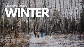 My long Siberian winter. Walking in forest, berry pies, freezing | Masha Lav