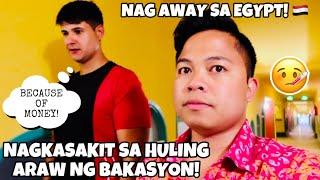 THE END!  IMPAKE NA! NAG AWAY SA EGYPT!   NAGKASAKIT SA HULING ARAW NG BAKASYON! | Oliver Cagas