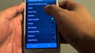 Samsung Galaxy S5: How to Change Text Messages Notification Sound