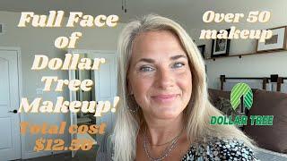 Full Face of Dollar Tree Makeup | Over 50 Makeup