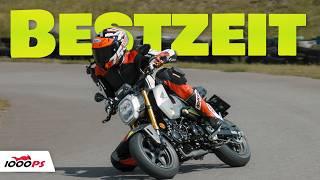 Sieht cool aus! Aber fährt sie auch schnell? Honda MSX125 Grom!