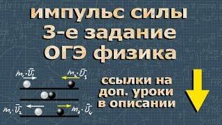 ИМПУЛЬС СИЛЫ | закон сохранения импульса | ОГЭ по физике