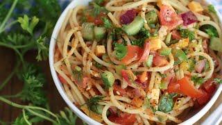  Cookout Spaghetti Pasta Salad Recipe  #spaghettisalad #pastasalad #pastasaladrecipe