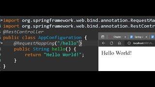 Spring Boot : Running Hello World! with Spring in Eclipse (RestController, RequestMapping)